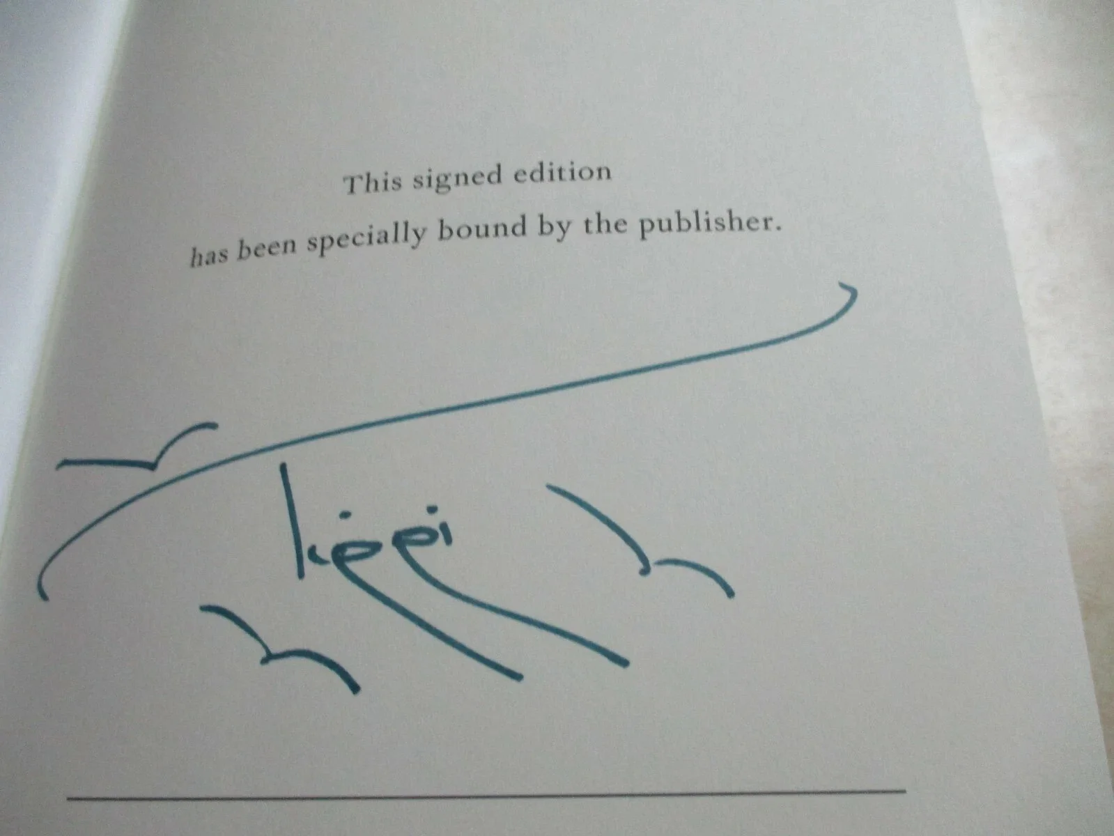 TIPPI HEDREN — TIPPI HEDREN AUTHENTIC SIGNED/AUTOGRAPHED A MEMOIR BOOK...THE BIRDS, image 3