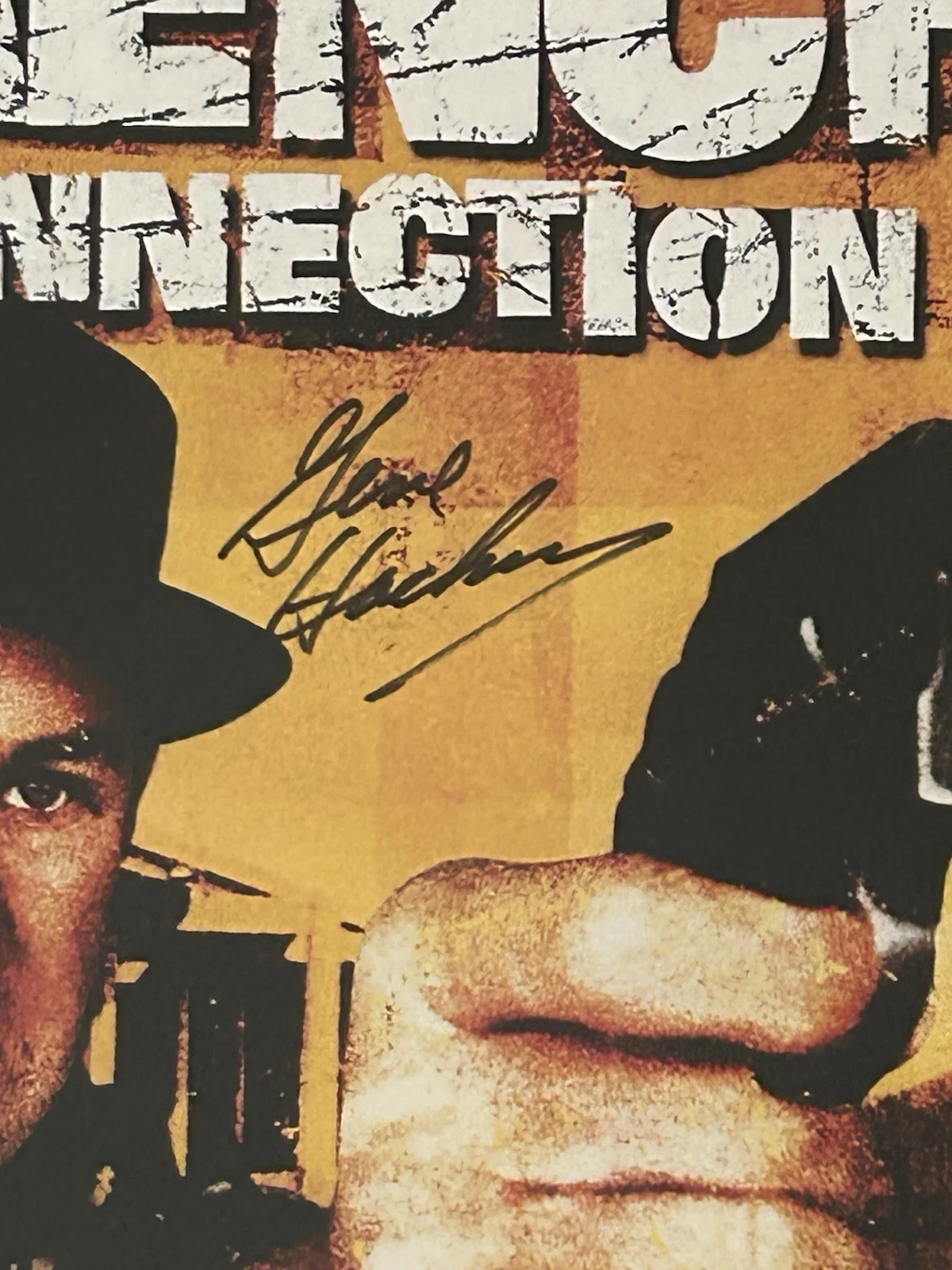 Gene Hackman Signed French Connection Autographed 11x17 Poster Framed Beckett, image 2