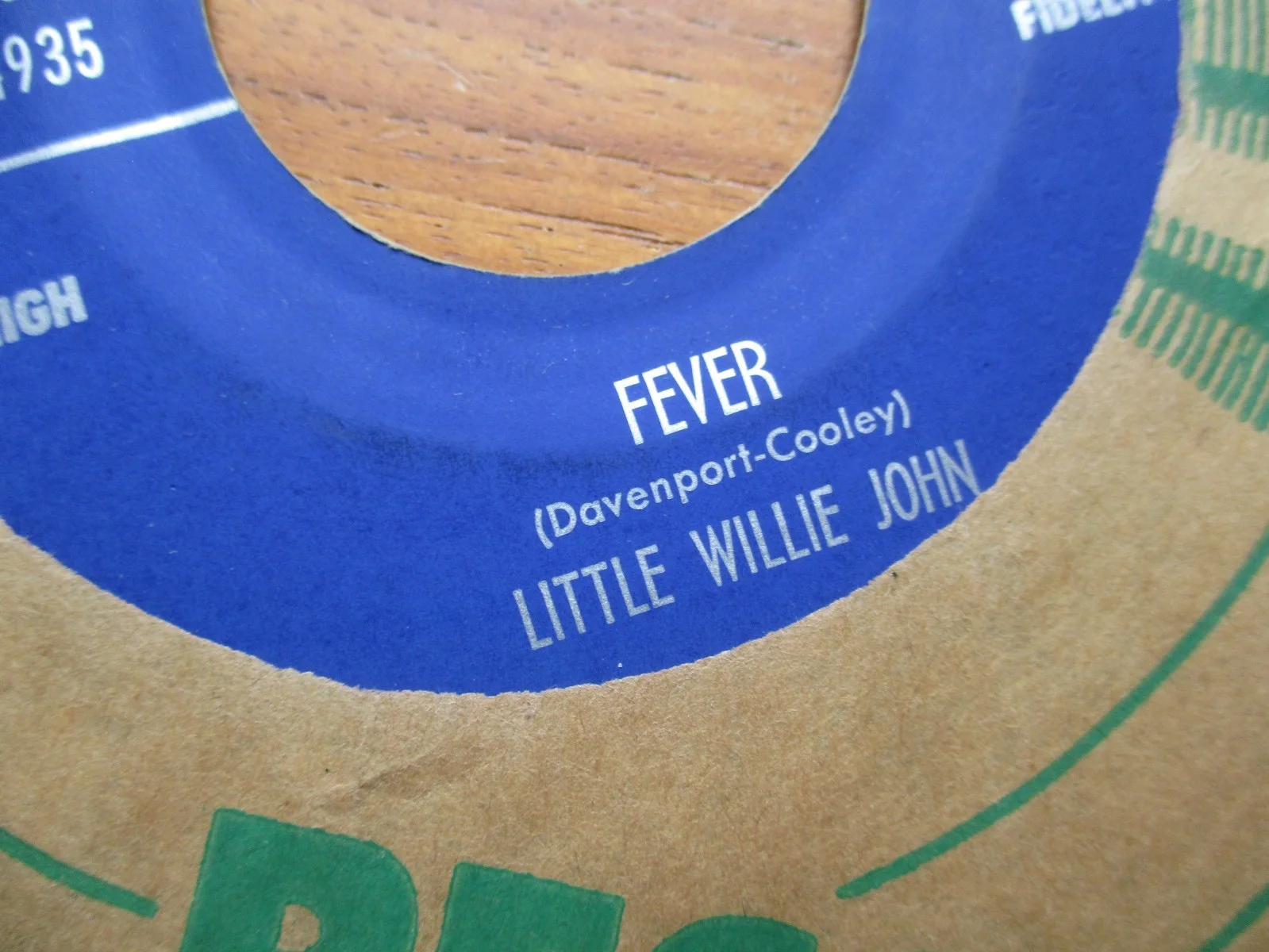 Little Willie John Signed/Inscribed Sleeve 45 RPM Fever John Gilliland Estate, изображение 2