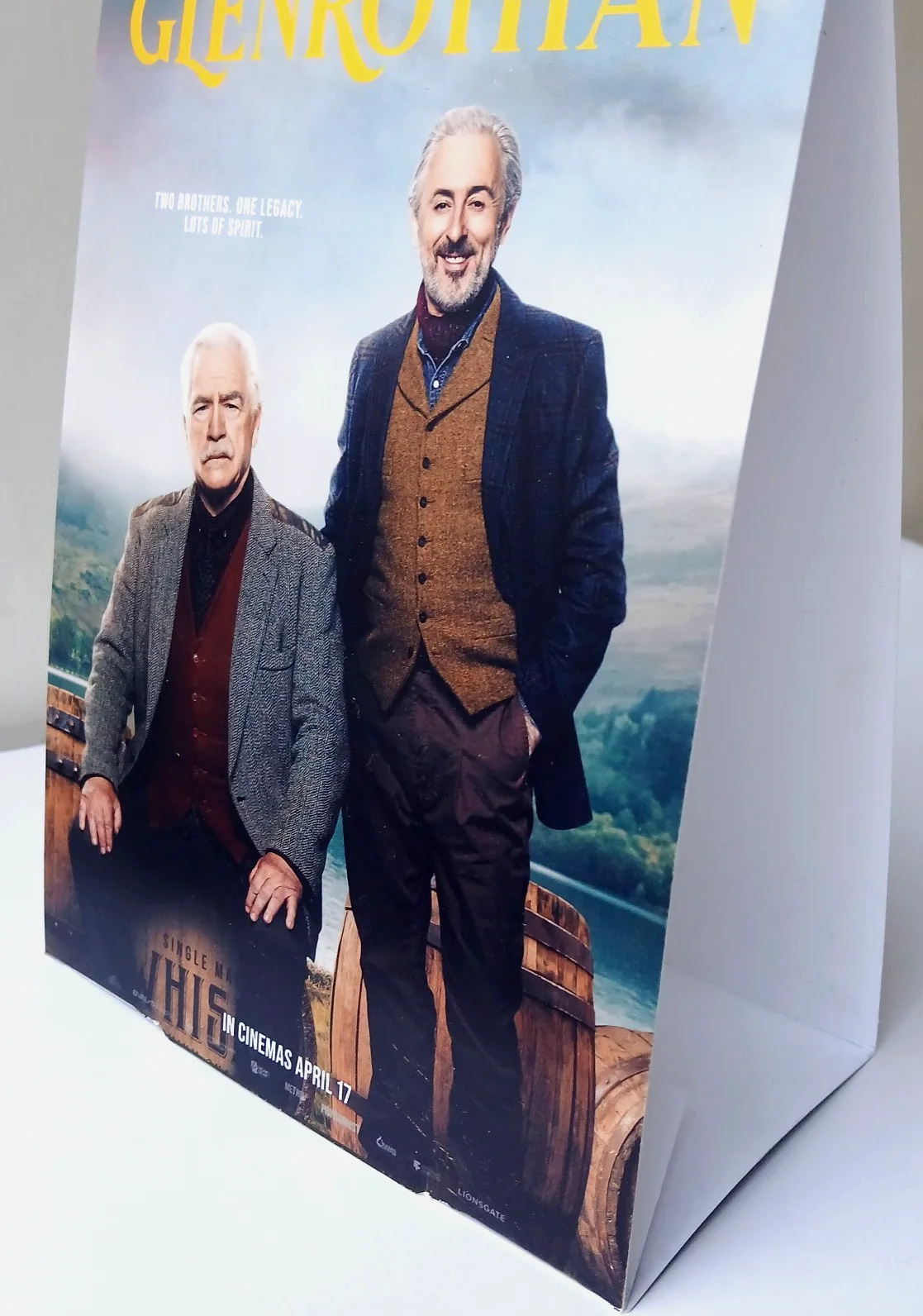 Glenrothan Film Movie Card Display 21 x 15 cm - Brian Cox Alan Cumming, image 3