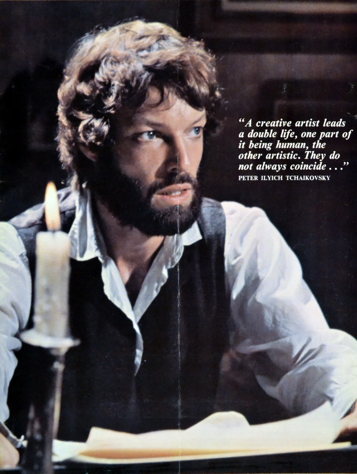 MUSIC LOVERS 1971 Richard Chamberlain, Glenda Jackson UK BROCHURE, image 2