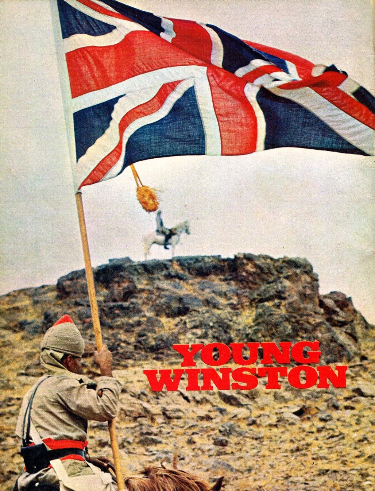 YOUNG WINSTON 1972 Simon Ward, Robert Shaw, Anne Bancroft, Jack Hawkins BROCHURE, изображение 3