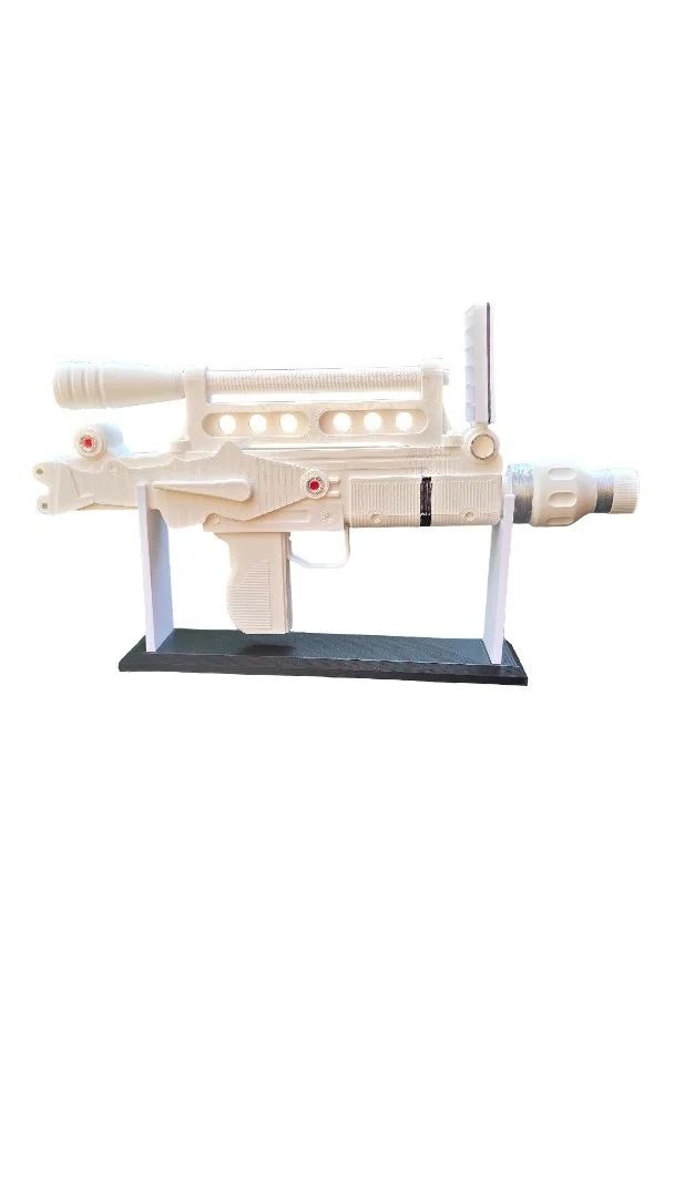 Moonraker Laser Style Sci-Fi Prop 35cm White Edition - 3D Printed Fan-Made Gift, image 2