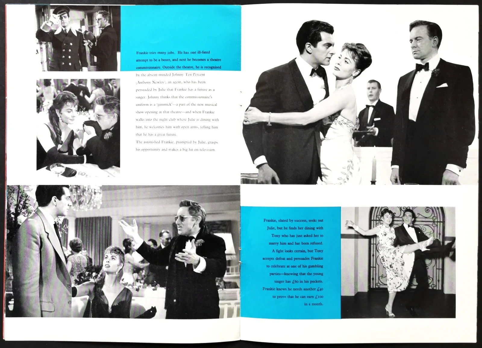 HEART OF A MAN 1959 Frankie Vaughan, Anne Heywood, Tony Britton BROCHURE, изображение 5