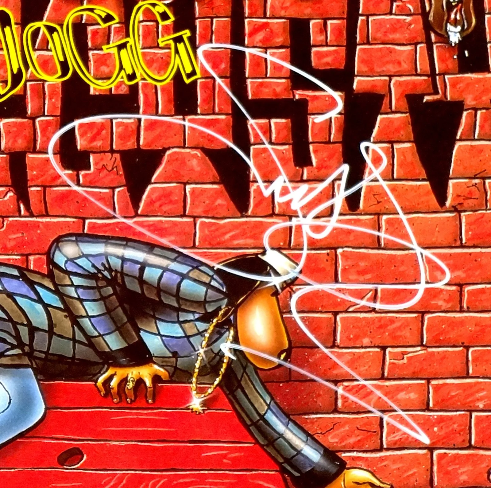 SNOOP DOGGY DOGG HAND SIGNED AUTOGRAPHED DOGGYSTYLE VINYL ALBUM! WITH PROOF +COA, изображение 2