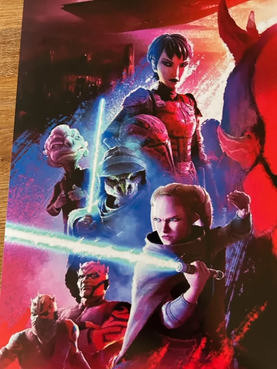 Poster Star Wars Maul 43cm x 64cm (Bit Bigger Than A2), image 2