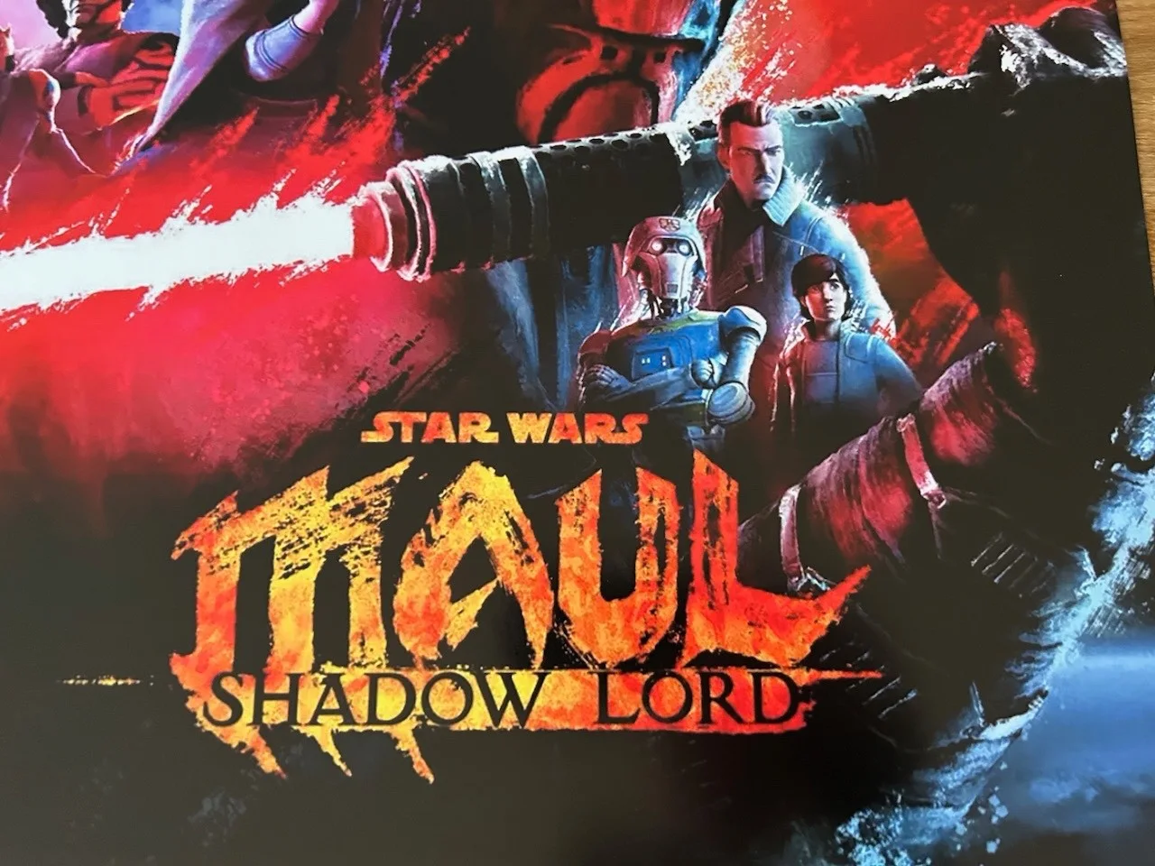 Poster Star Wars Maul 43cm x 64cm (Bit Bigger Than A2), image 4