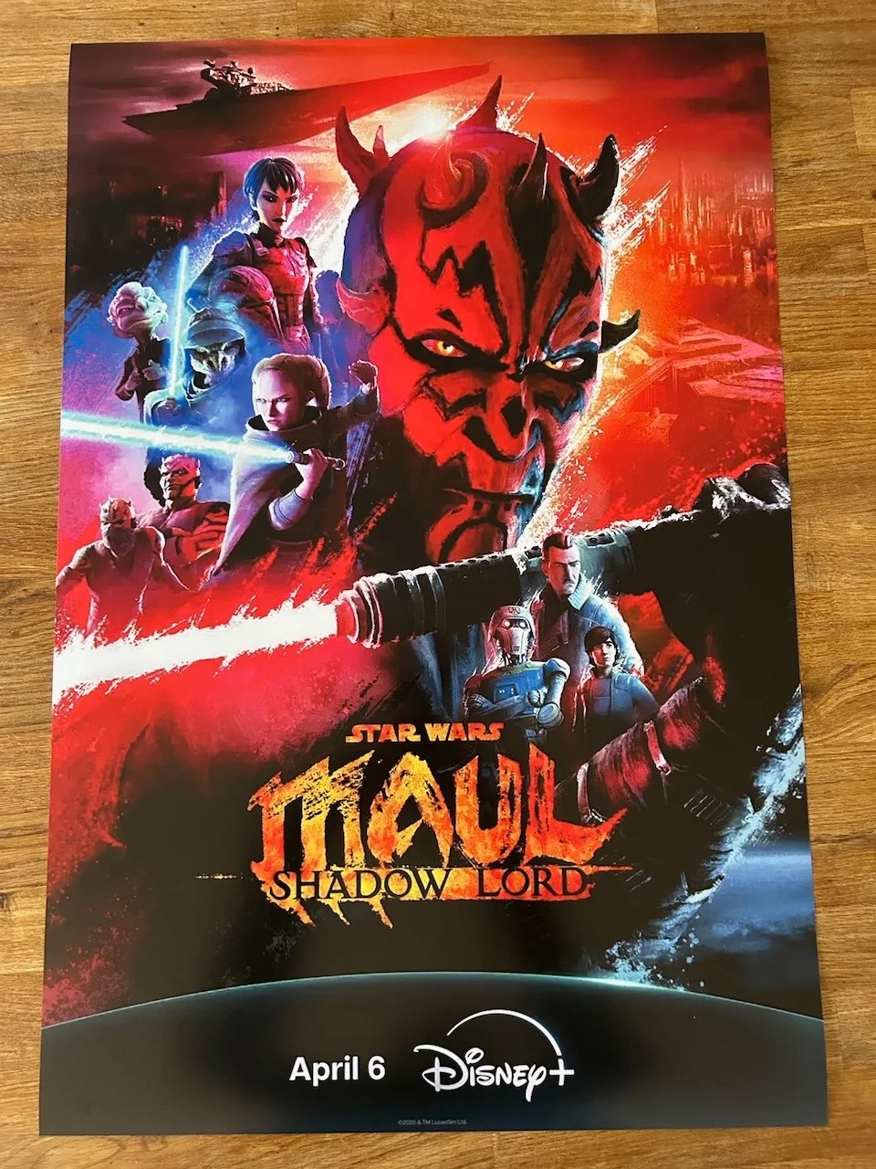 Poster Star Wars Maul 43cm x 64cm (Bit Bigger Than A2), image 5