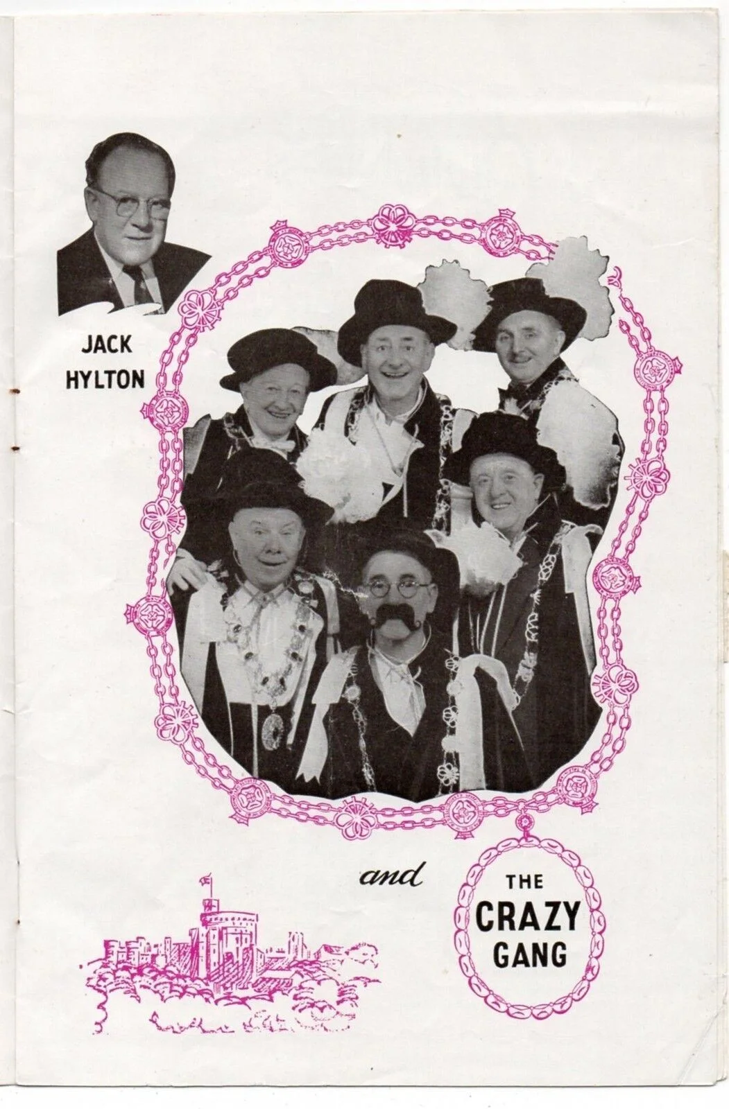 THE CRAZY GANG AT THE VICTORIA PALACE - CLOWN JEWELS 1956 UK PROGRAMME, изображение 2