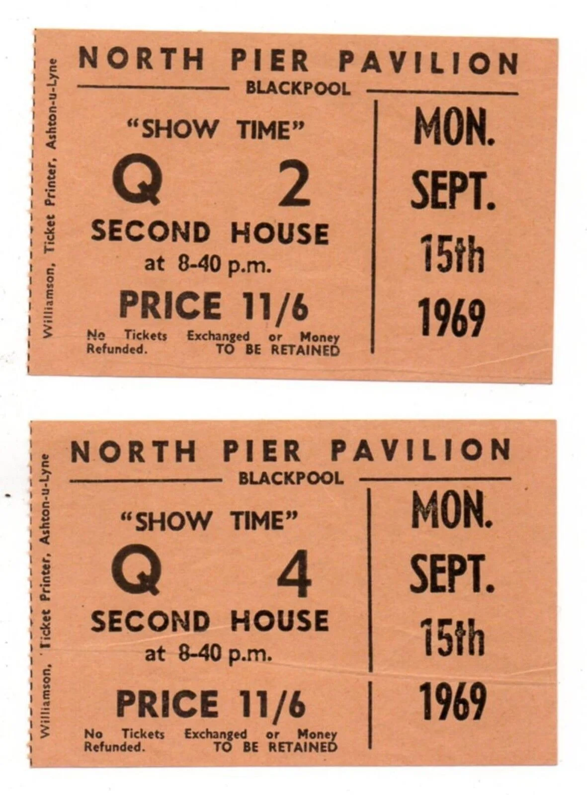 HARRY WORTH - SHOW TIME NORTH PIER PAVILION BLACKPOOL 1969 UK PROGRAMME, image 3