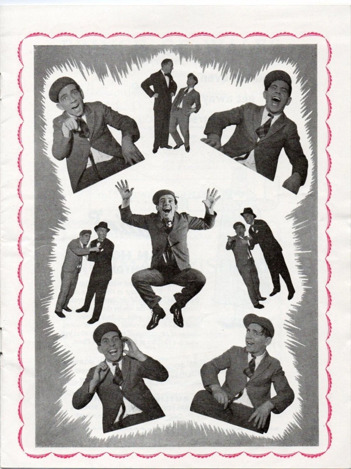 NORMAN WISDOM AT THE PRINCE OF WALES THEATRE 1954 UK PROGRAMME, изображение 2