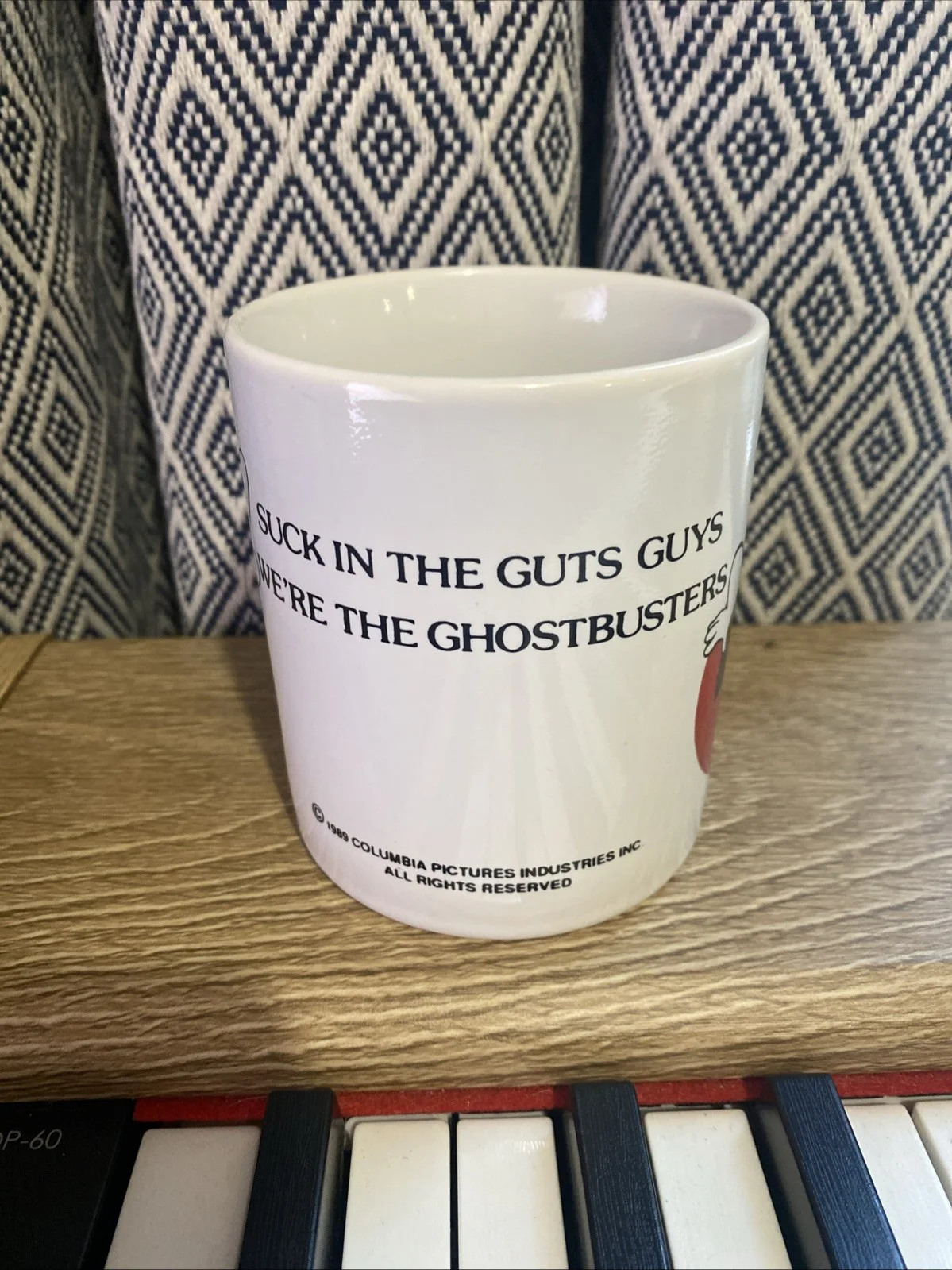 Columbia Pictures Ghostbusters 2 Vintage Mug 1989 Coloroll Mug Suck In The Guts, изображение 2