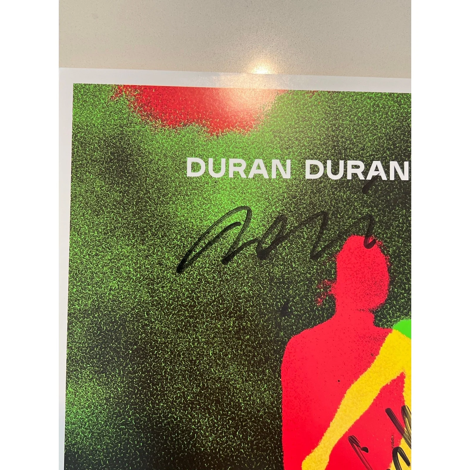 Duran Duran Hand Signed Vinyl Print Plus Album Future Past AUTOGRAPHED #5, изображение 3