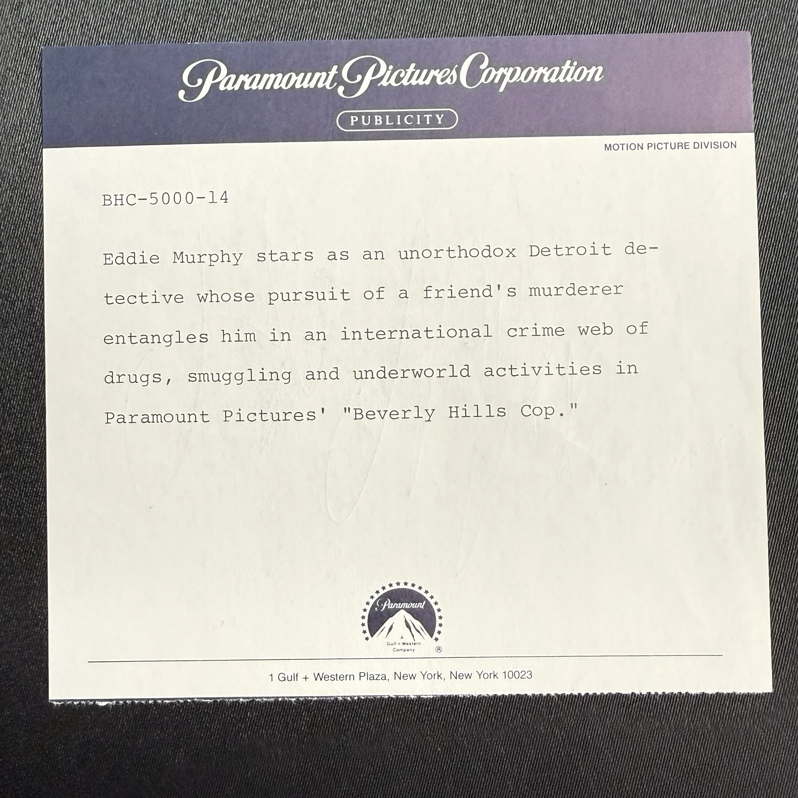 Eddie Murphy — Eddie Murphy Signed Autograph Actor Comedian Star Beverly Hills Cop Paramount, image 2