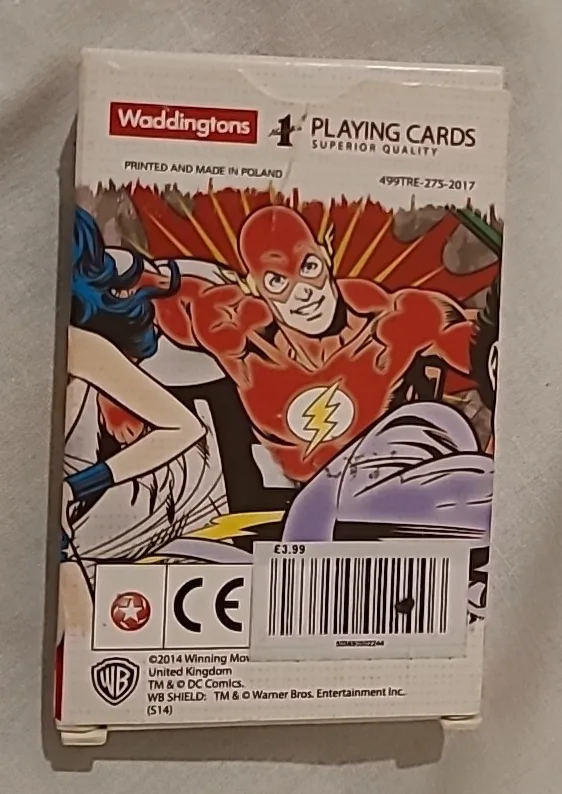 Waddingtons DC Comics Originals Playing Cards 2014 Superior Quality 52 Cards + J, image 3