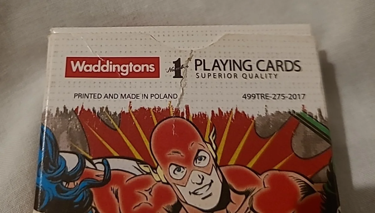 Waddingtons DC Comics Originals Playing Cards 2014 Superior Quality 52 Cards + J, image 5