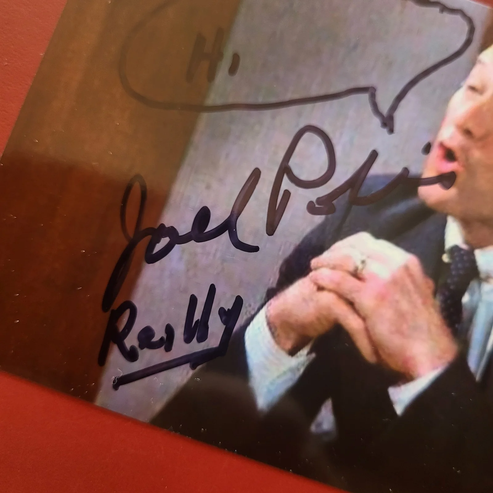 Joel Polis — Joel Polis Seinfeld Hand Signed 4x6 Autograph, image 2