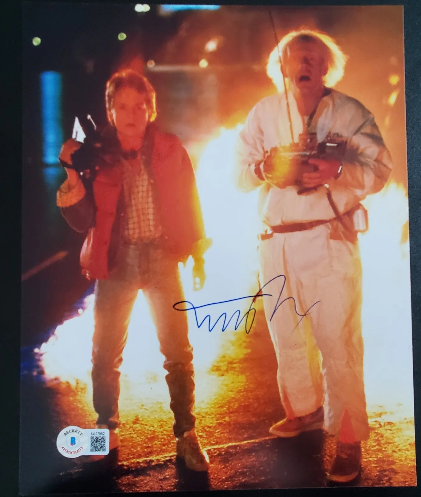Michael J Fox — 🔥 Michael J Fox Signed 8x10 Back To The Future AUTOGRAPH Beckett Photo AUTO COA, изображение 3