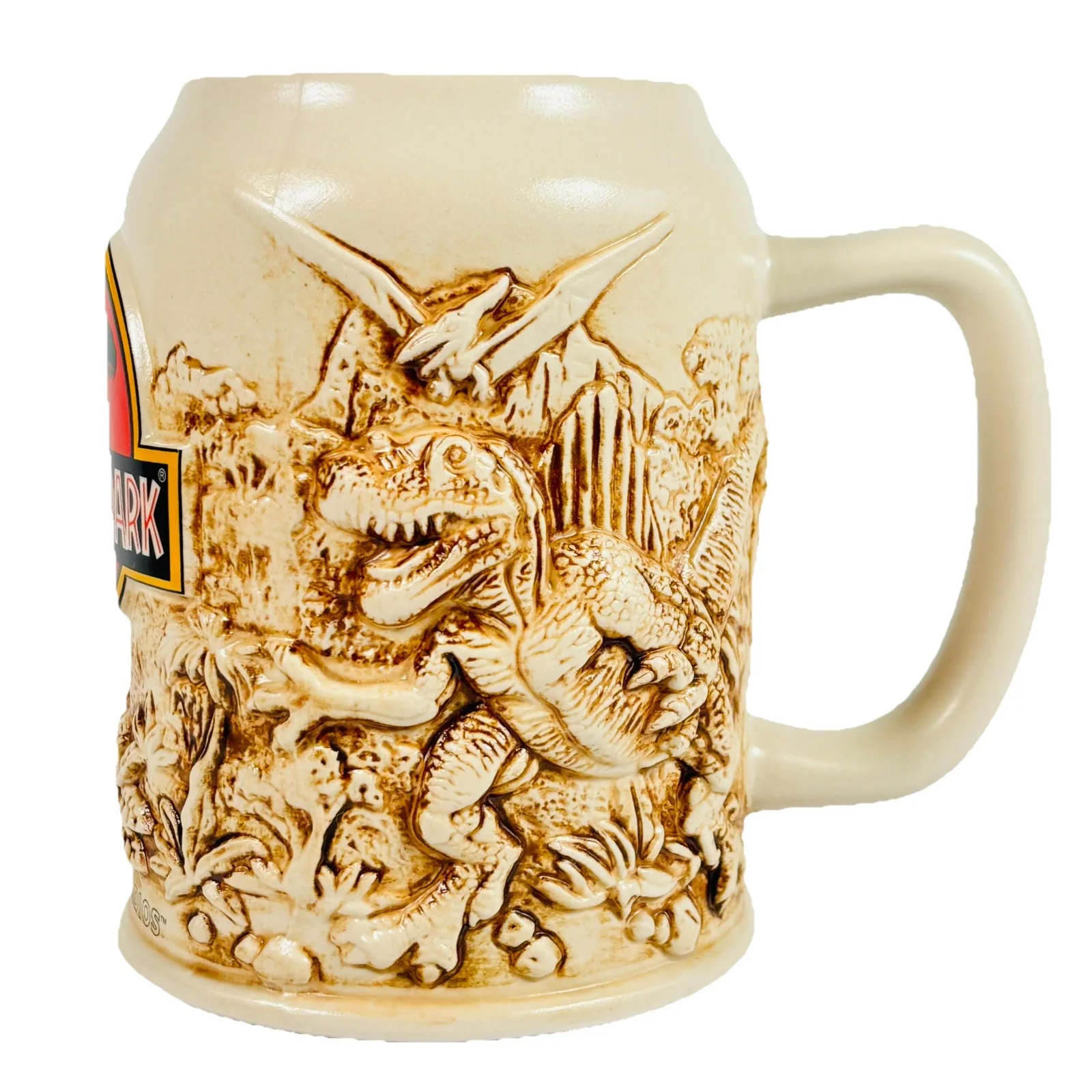 Universal Studios Jurassic Park Stein 3D Mug, image 3