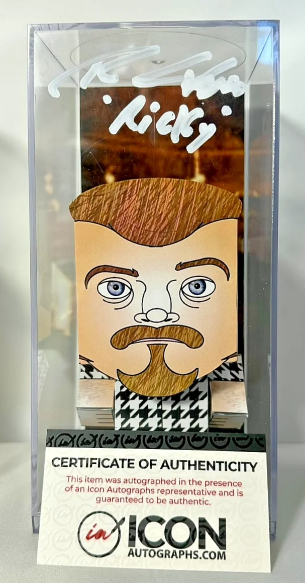 Trailer Park Boys Blockheadz Signed Figures Ricky Julian Bubbles COA Set, изображение 3