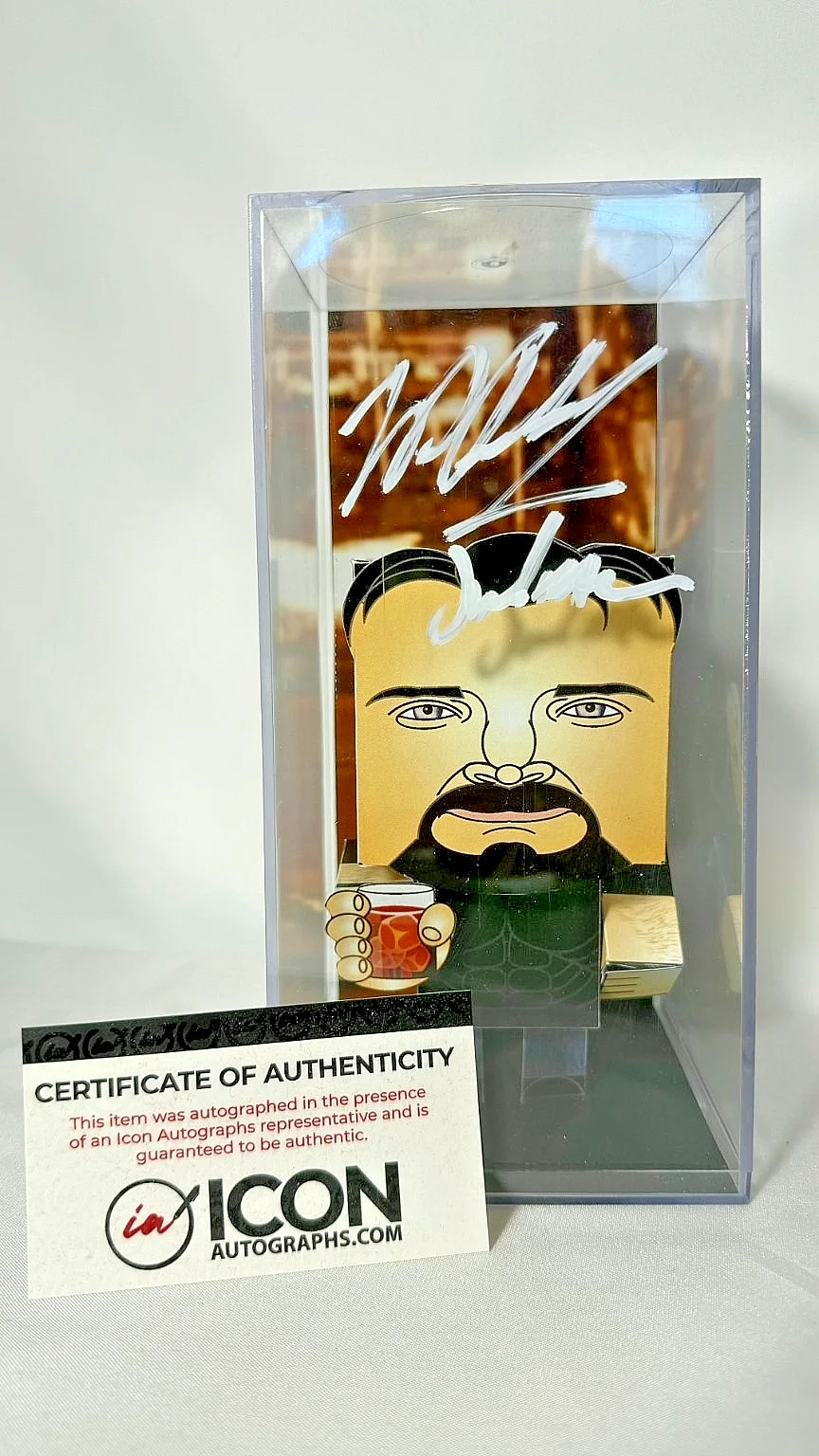 Trailer Park Boys Blockheadz Signed Figures Ricky Julian Bubbles COA Set, изображение 4