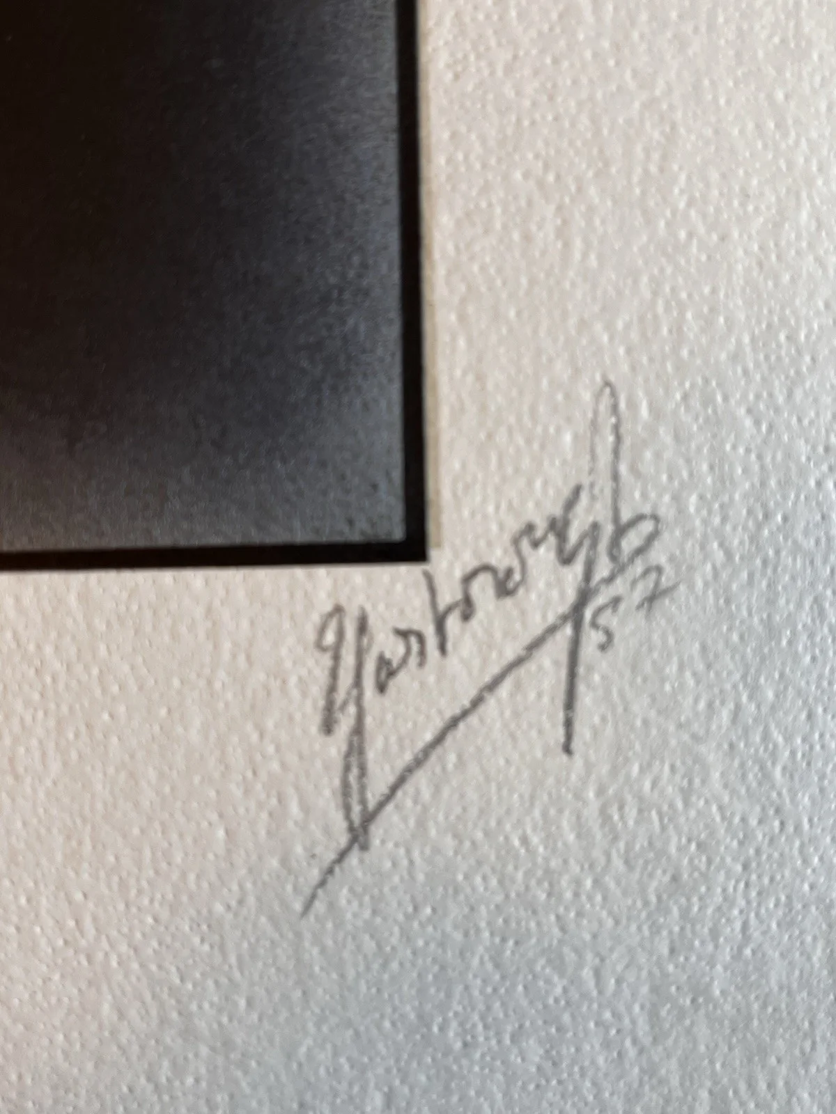 Arthur Yarborough, Peggy Converse — Arthur Yarborough Photograph Peggy Converse Signed Inscribed 1957, изображение 4