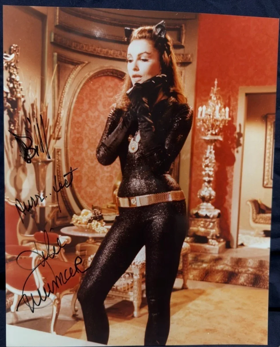 Julie Newmar — SIGNED - Julie Newmar, 8x10 Photo, HAND SIGNED IN PERSON, Catwoman, Batman