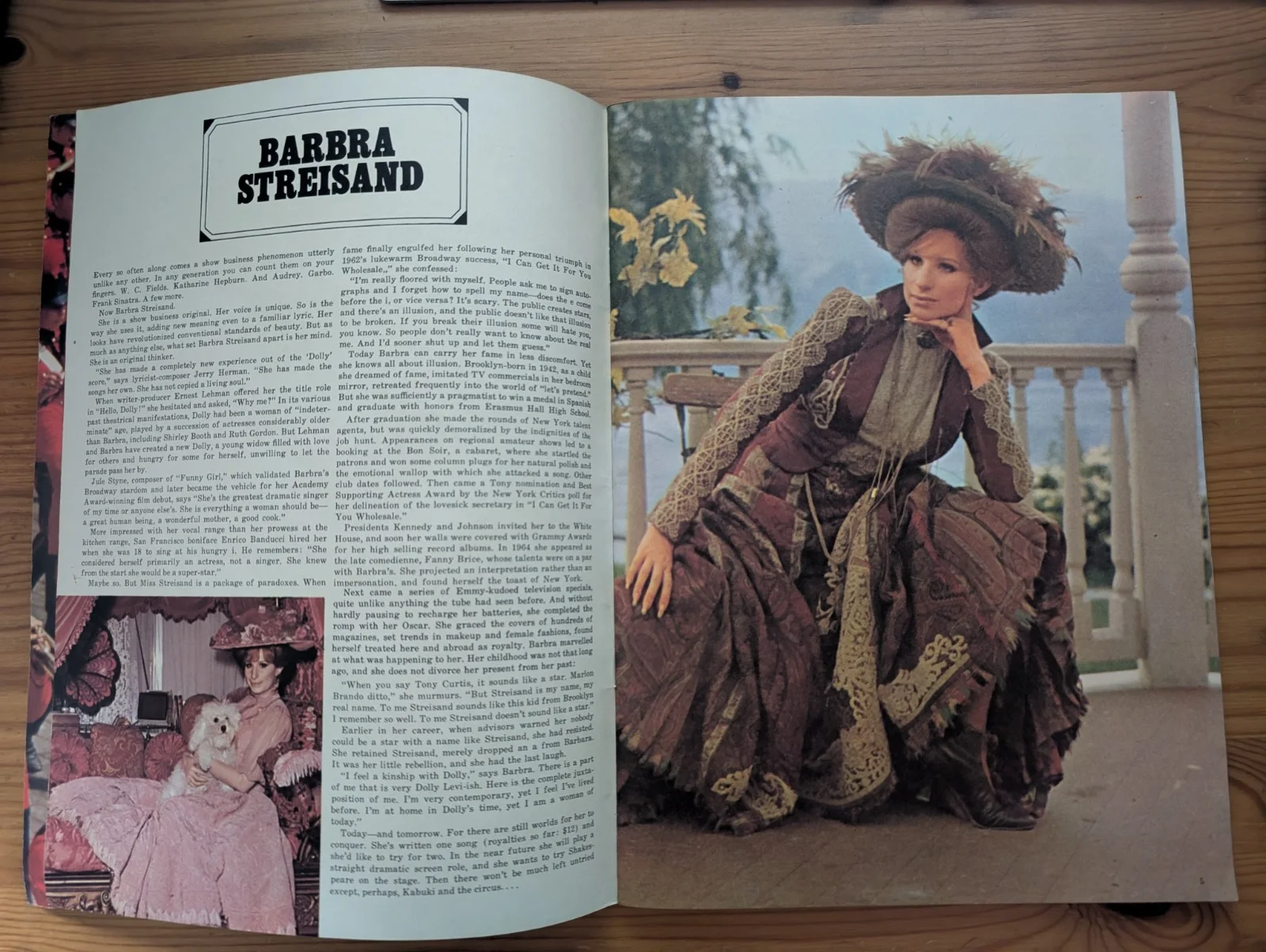 Hello Dolly / Souvenir Book / Barbra Streisand / 20th Century Fox / 1969, изображение 3