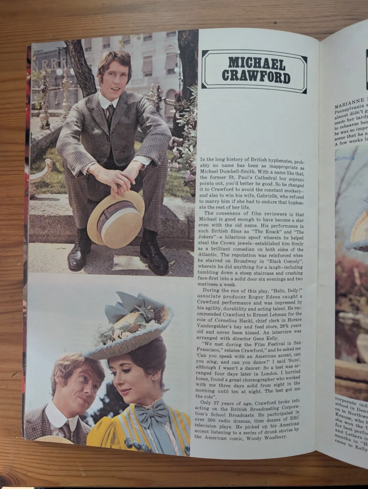 Hello Dolly / Souvenir Book / Barbra Streisand / 20th Century Fox / 1969, изображение 4