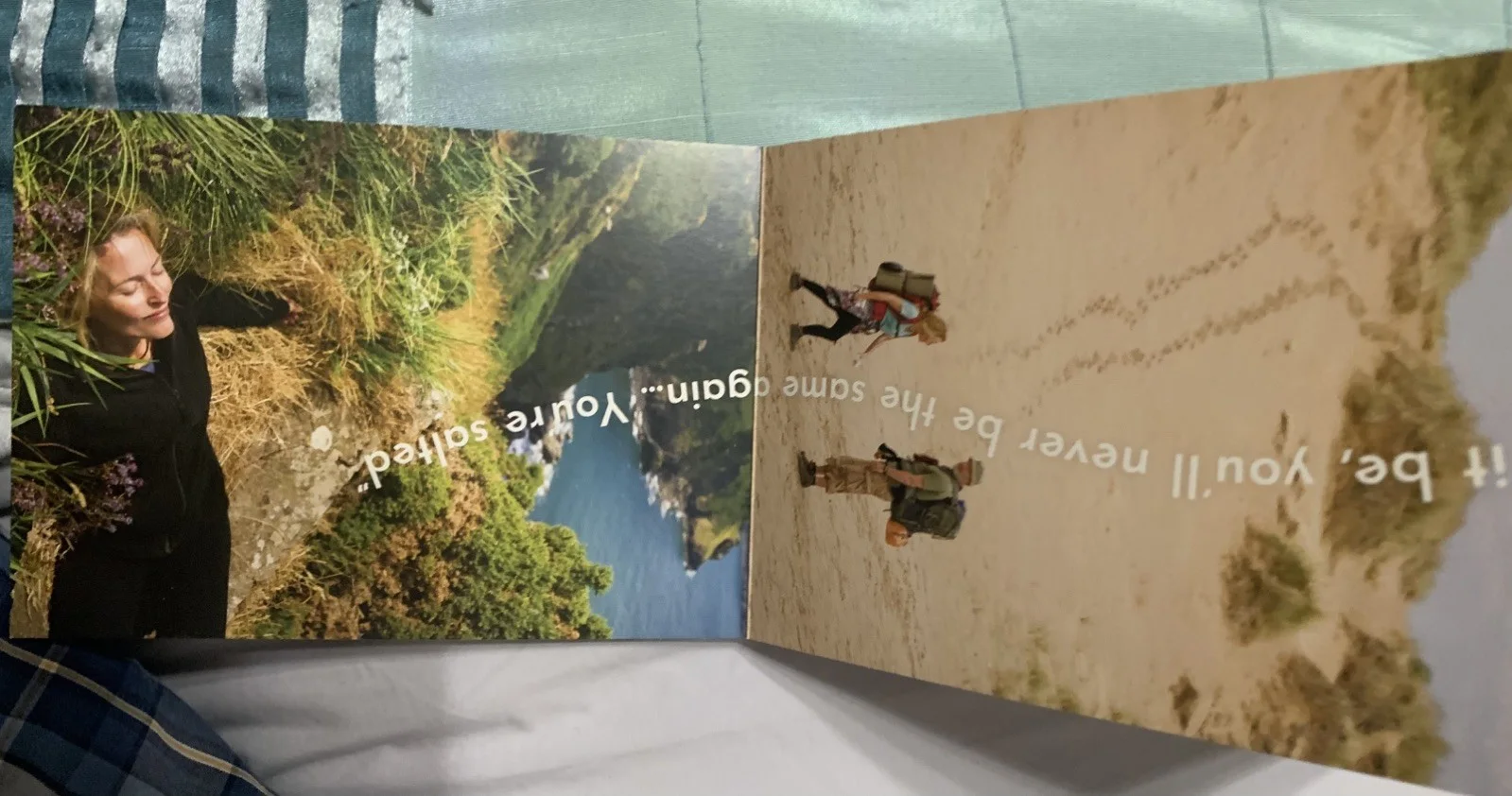 The Salt Path Post Card Movie Booklet Gillian Anderson Jason Isaacs 2025 Guide, изображение 3