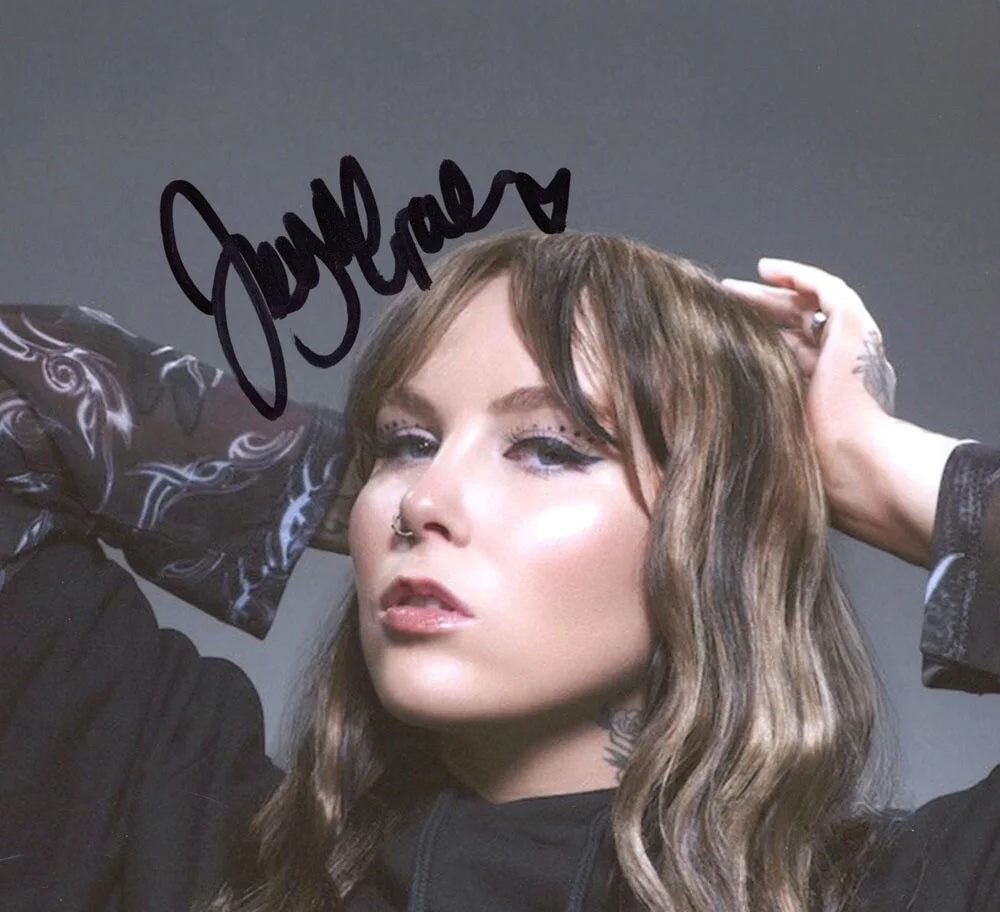 KENYA GRACE — Kenya Grace signed Autographed 8x10 Photo PROOF c SINGER Strangers ACOA COA, изображение 4