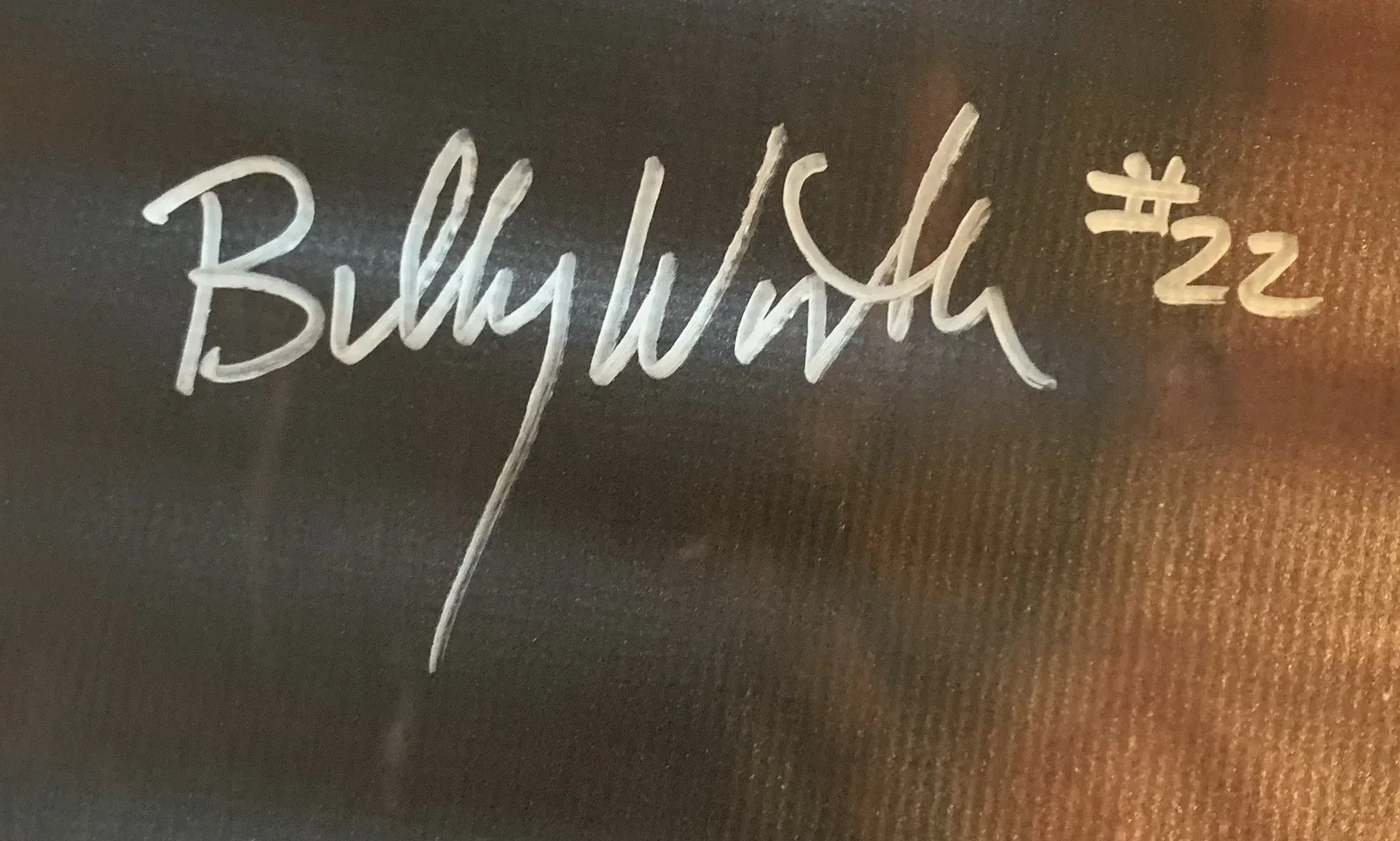 Billy Wirth — Billy Wirth SIGNED Spooky Empire Vinyl Banner 48x30 RARE! The Lost Boys, изображение 2