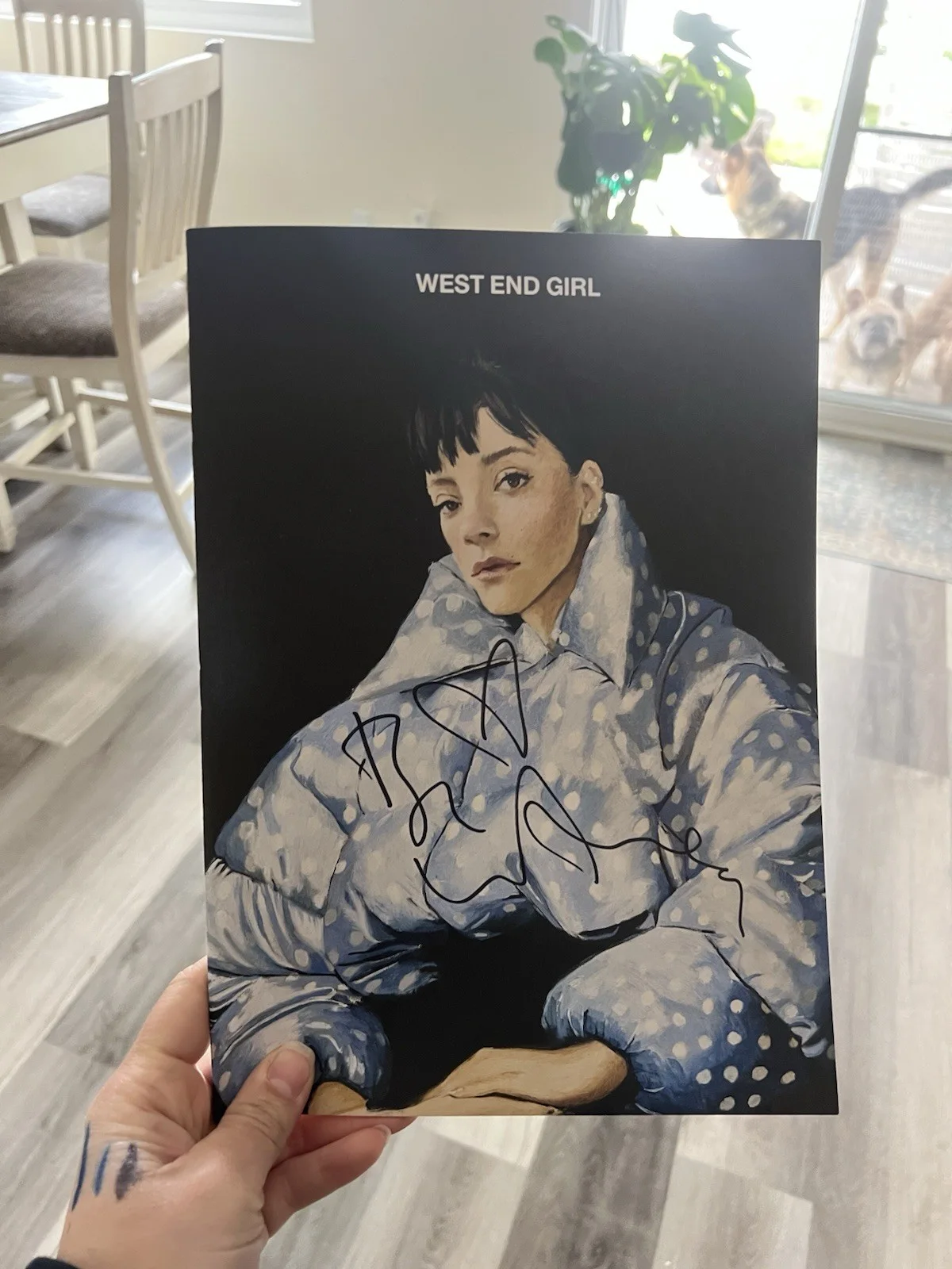 West end girl tour program book AUTOGRAPHED, image 2