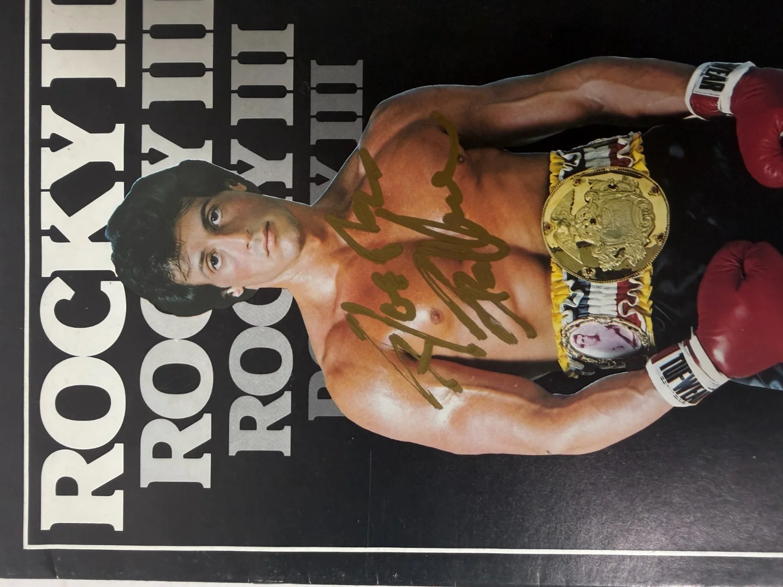 Rocky III Movie Magazine Sylvester Stallone, image 2