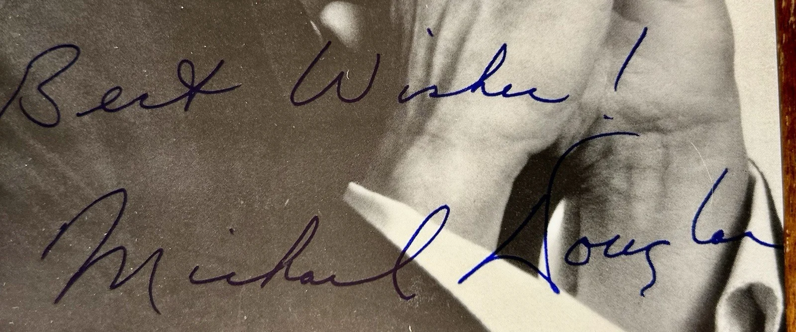 Michael Douglas — Michael Douglas Autograph Signed 5x7 Photo Hollywood Legend Wall Street Star, image 3