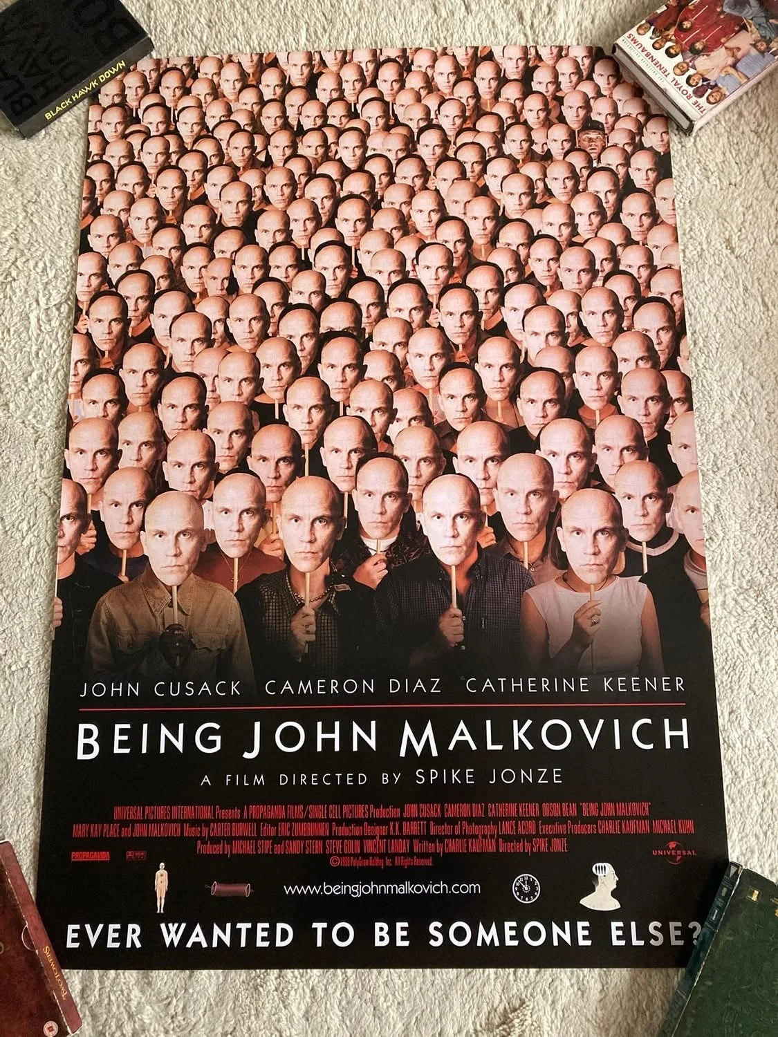 Being John Malkovich x3 Original Cinema UK Quad/1S Posters, image 2