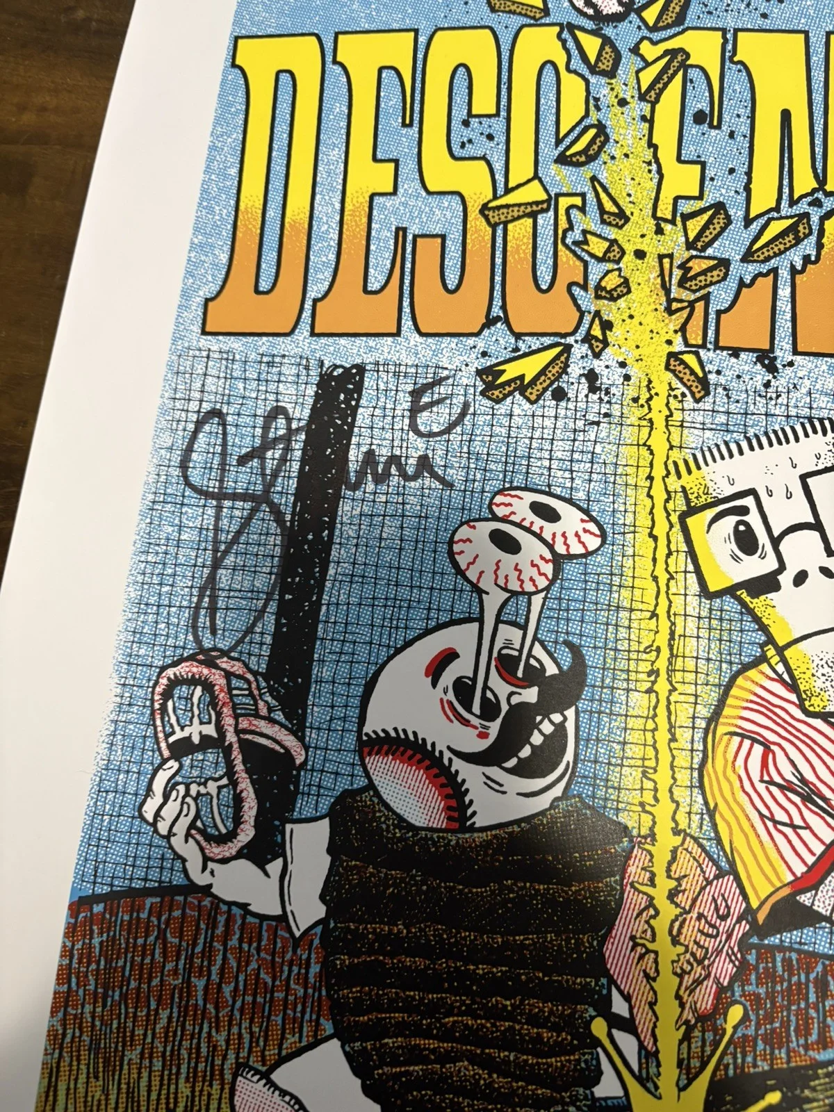 Descendents Signed LE Poster (100 Total) - Cincinnati OH 2/15/2026, image 2