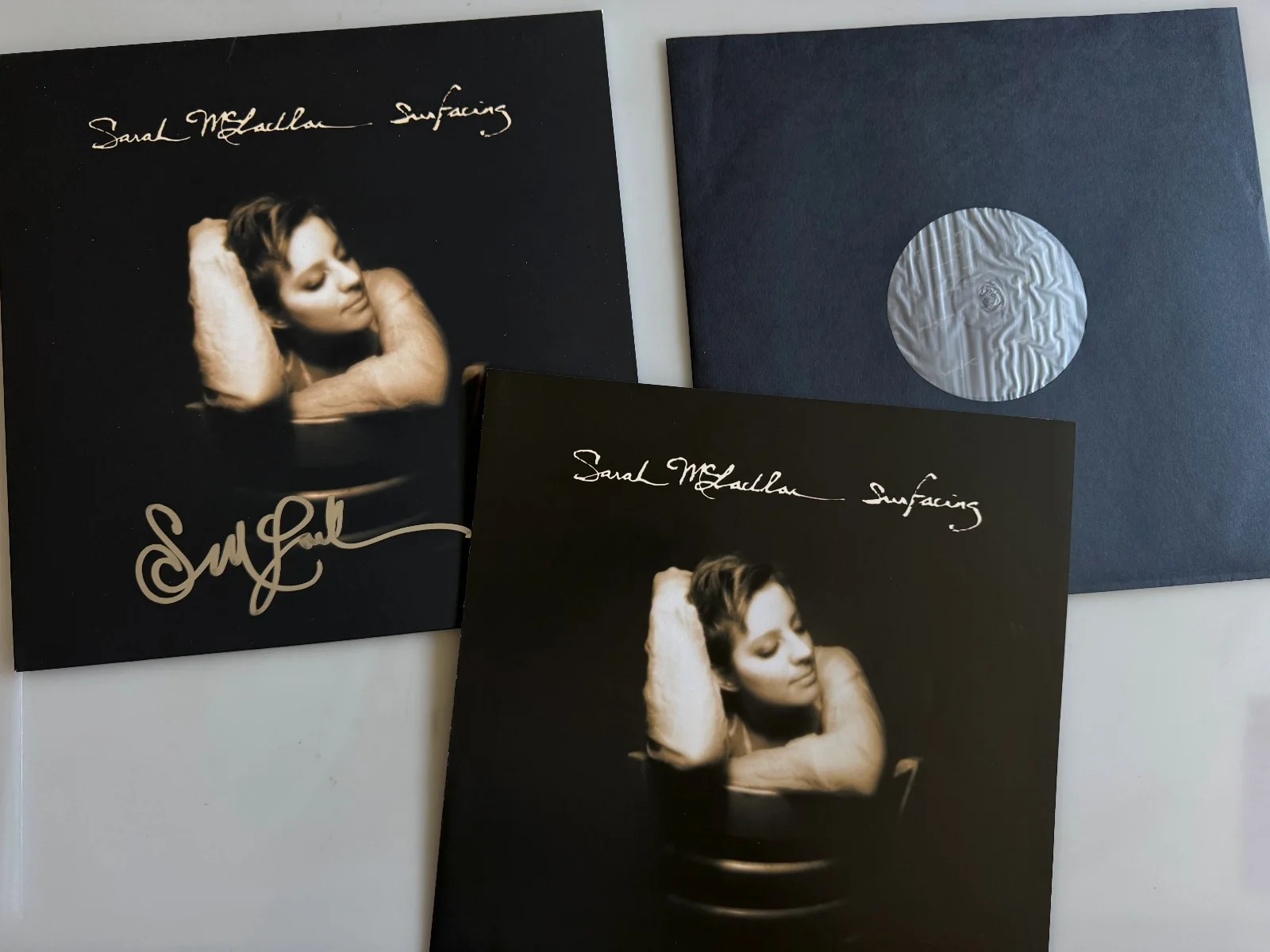 Sarah McLachlan Signed Vinyl LP Surfacing with COA Authenticated, image 3