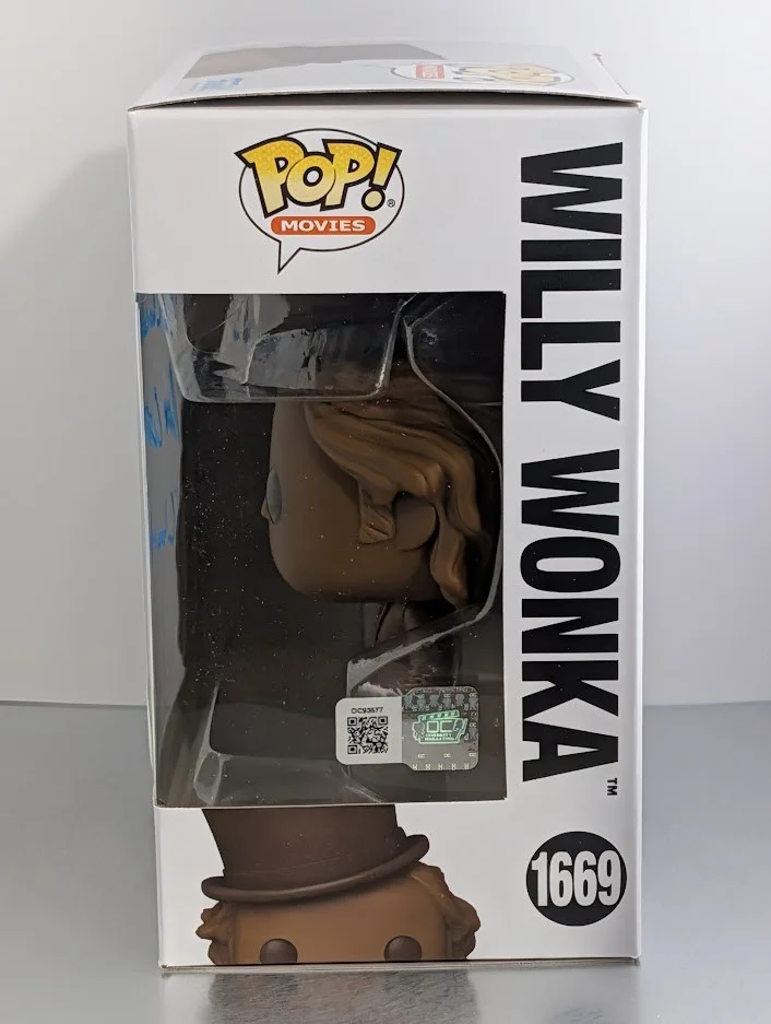 Peter Ostrum — Peter Ostrum Signed Auto Quoted Funko Pop #1669 Charlie Bucket Willy Wonka, image 2