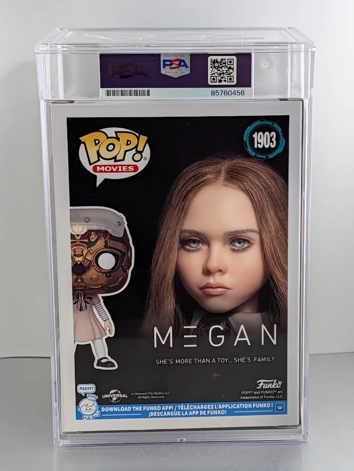 Amie Donald — Amie Donald Signed Autographed Funko Pop #1903 M3gan Megan PSA Encapsulated, изображение 3