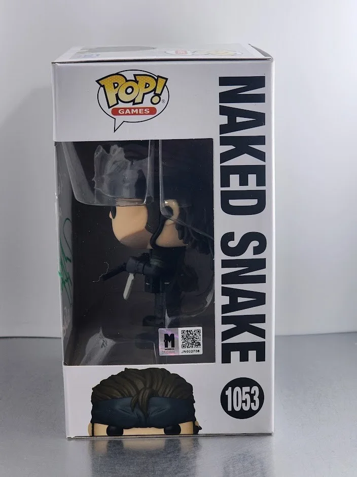 David Hayter — David Hayter Signed Auto Quoted Funko Pop #1053 Naked Snake Metal Gear Solid, изображение 2