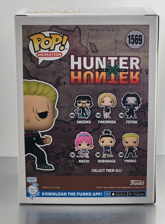 David Vincent — David Vincent Autographed Signed Funko Pop #1569 PHINKS Hunter x Hunter, image 4