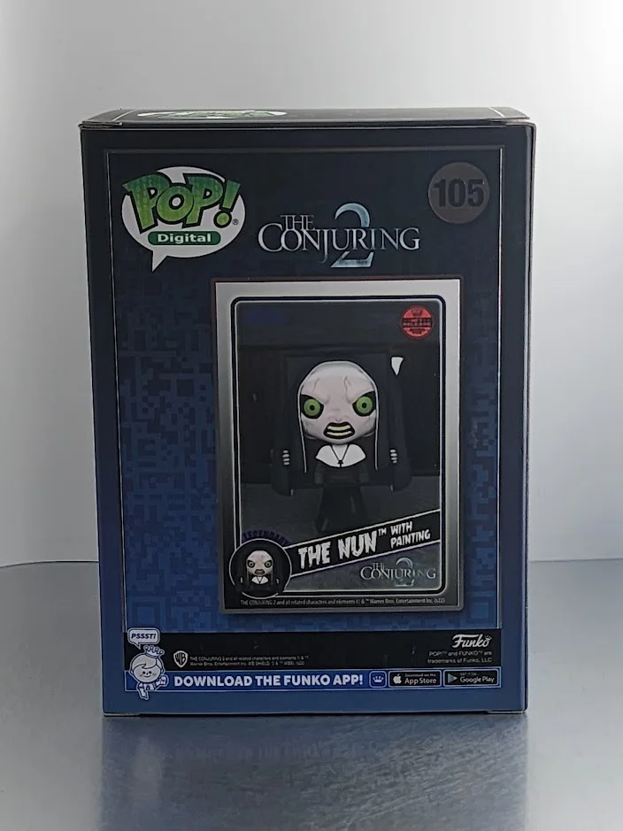 Bonnie Aarons — Bonnie Aarons Signed Autographed Funko Pop Digital 105 /2050 The Nun Conjuring 2, изображение 4