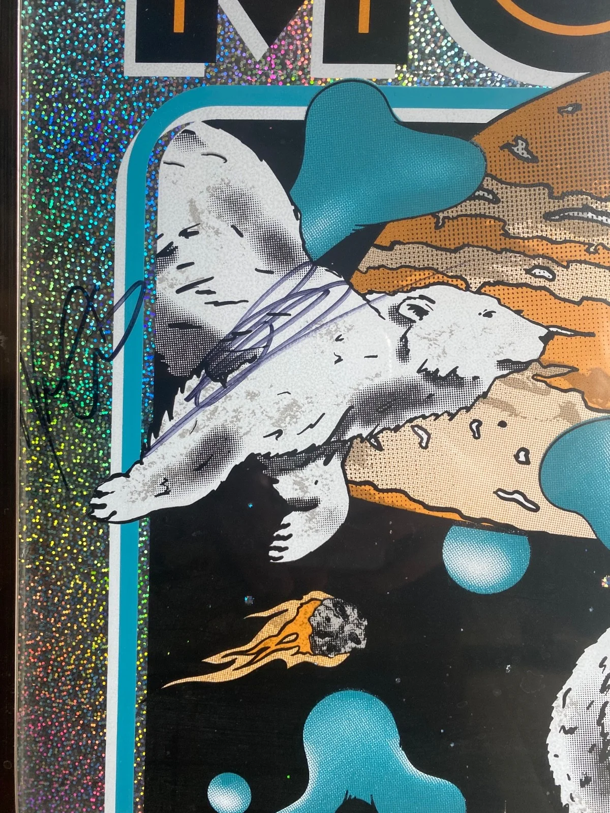 Moe Foil Concert Poster Fall Tour 2023. Signed (Autographed) by entire band., image 3