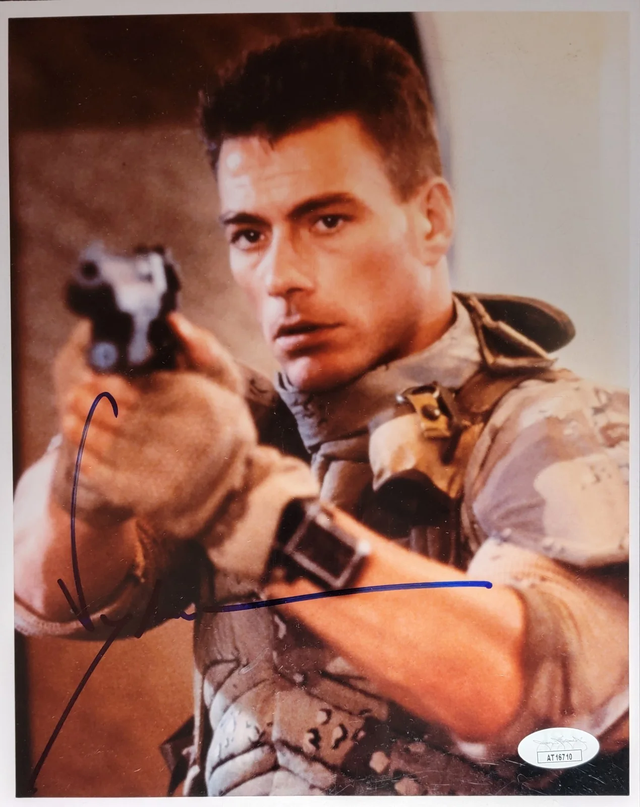 Jean-Claude Van Damme — Jean-Claude Van Damme Authentic Signed 8x10 Photo W/ JSA COA Time Cop