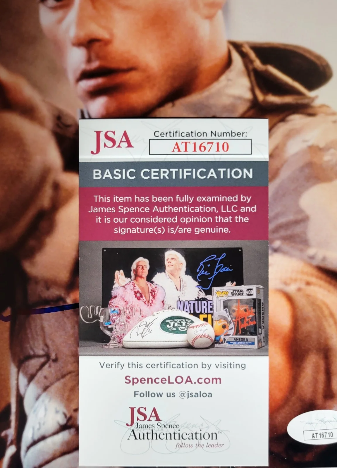 Jean-Claude Van Damme — Jean-Claude Van Damme Authentic Signed 8x10 Photo W/ JSA COA Time Cop, image 2