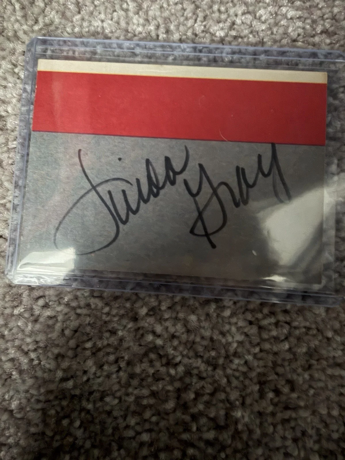 1981 Lorimar Productions Dallas Trading card #47 autographed by Linda Gray, изображение 2
