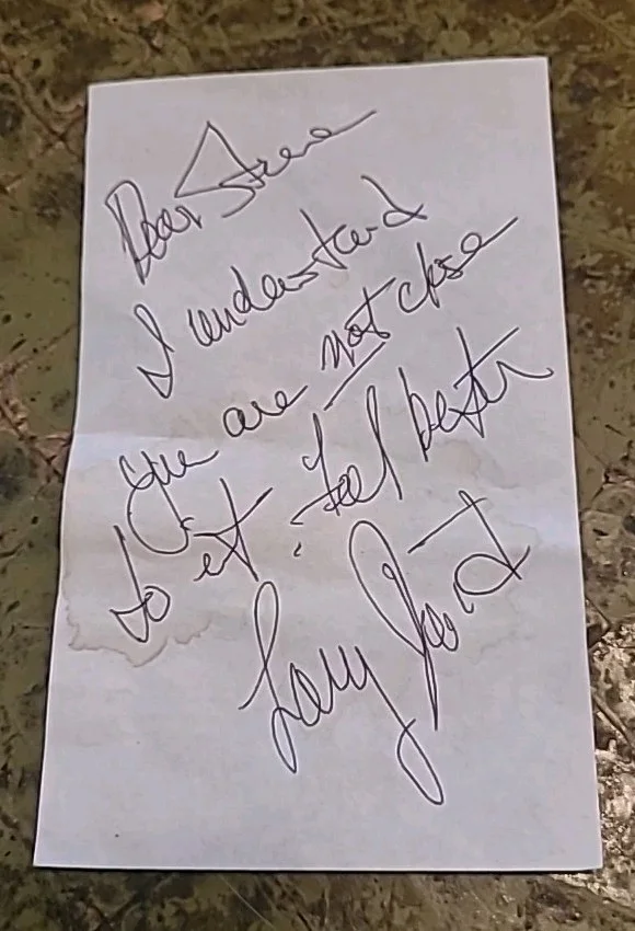 Larry David — SIGNED And Personalized Larry David Curb Your Enthusiasm Seinfeld, image 2