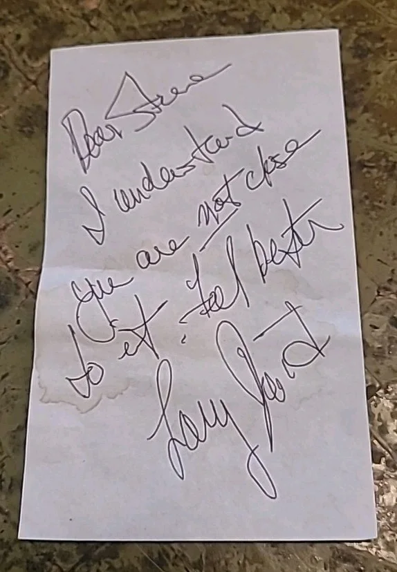 Larry David — SIGNED And Personalized Larry David Curb Your Enthusiasm Seinfeld, image 3