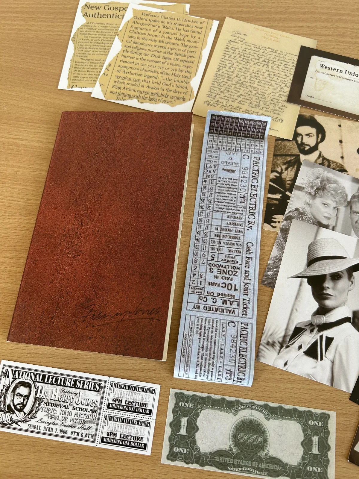 Indiana Jones Grail Journal Diary Replica Repro Prop, image 3